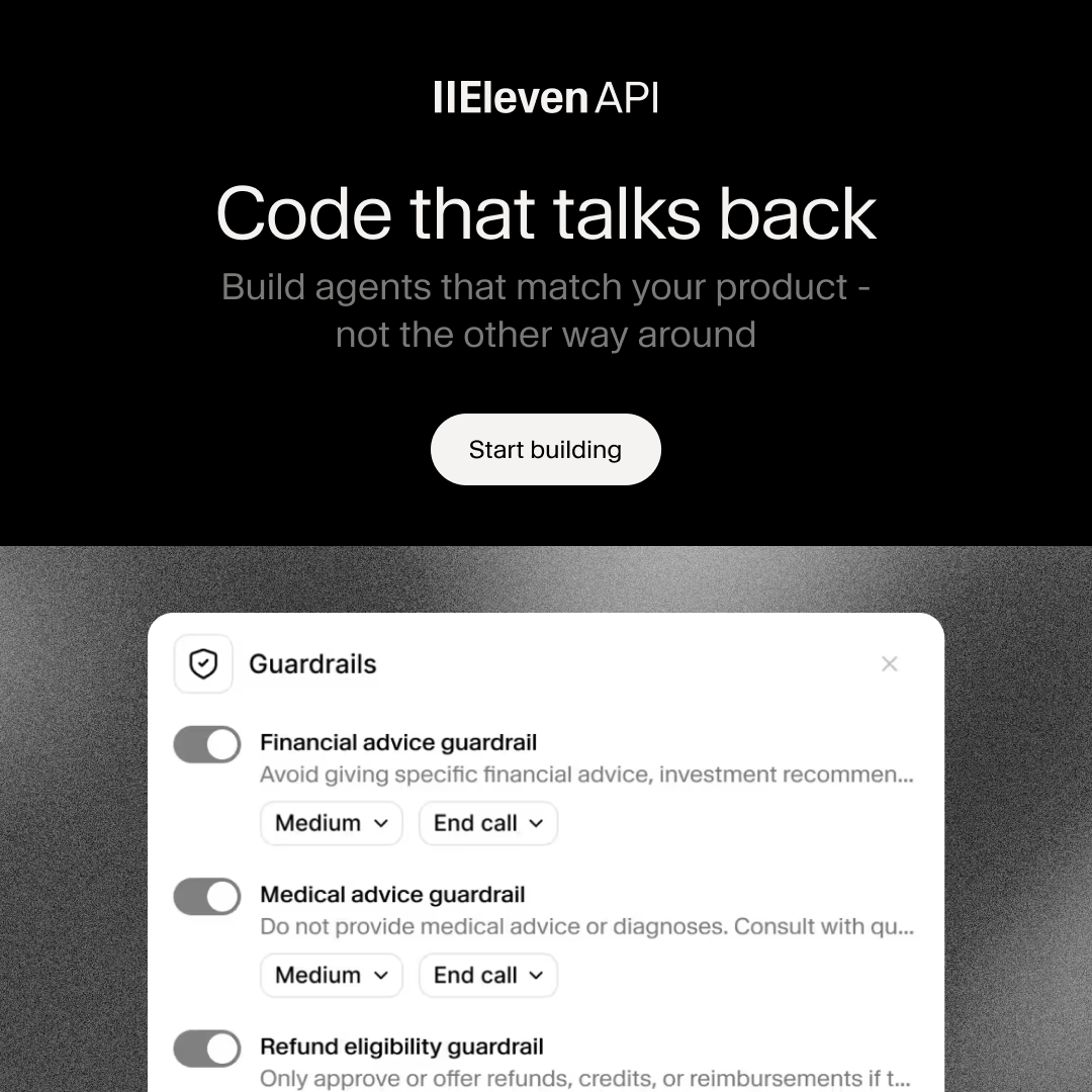 ElevenLabs Facebook ad