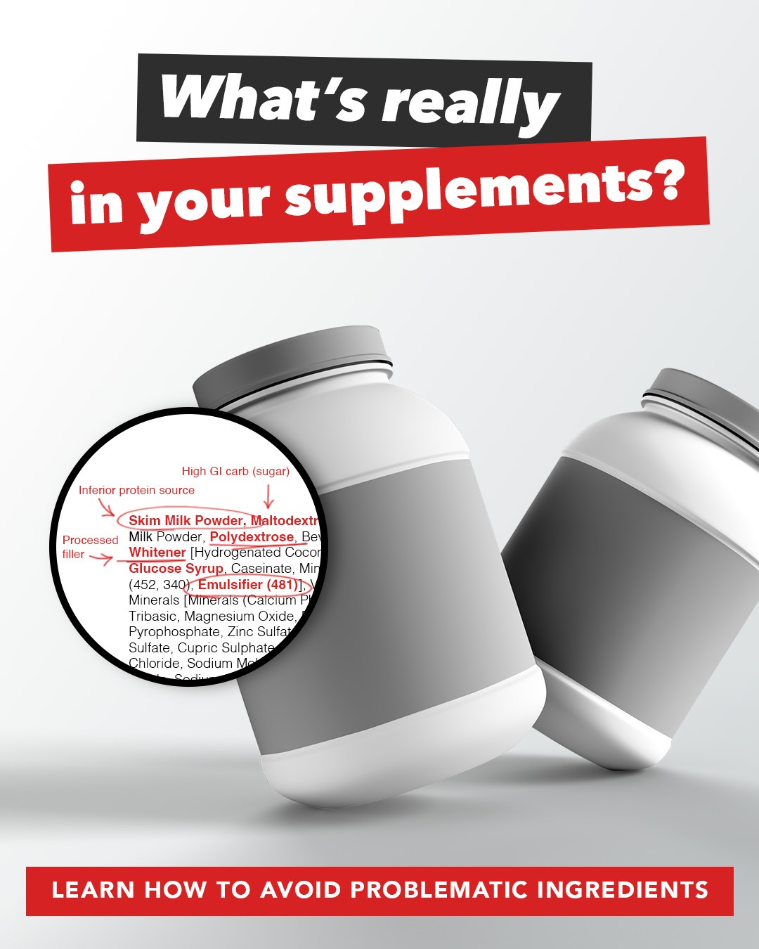True Protein Facebook ad