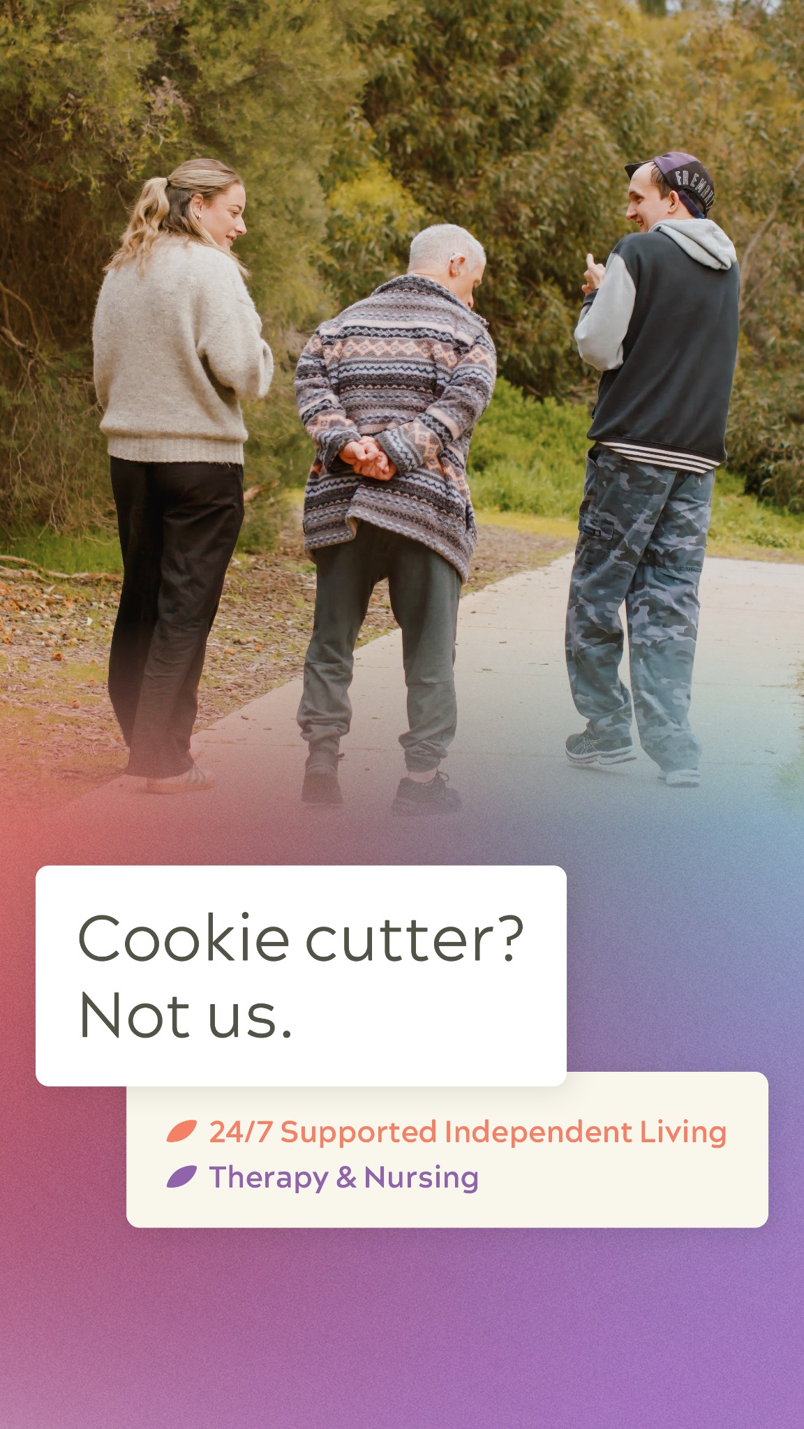Nulsen Disability Services Facebook ad