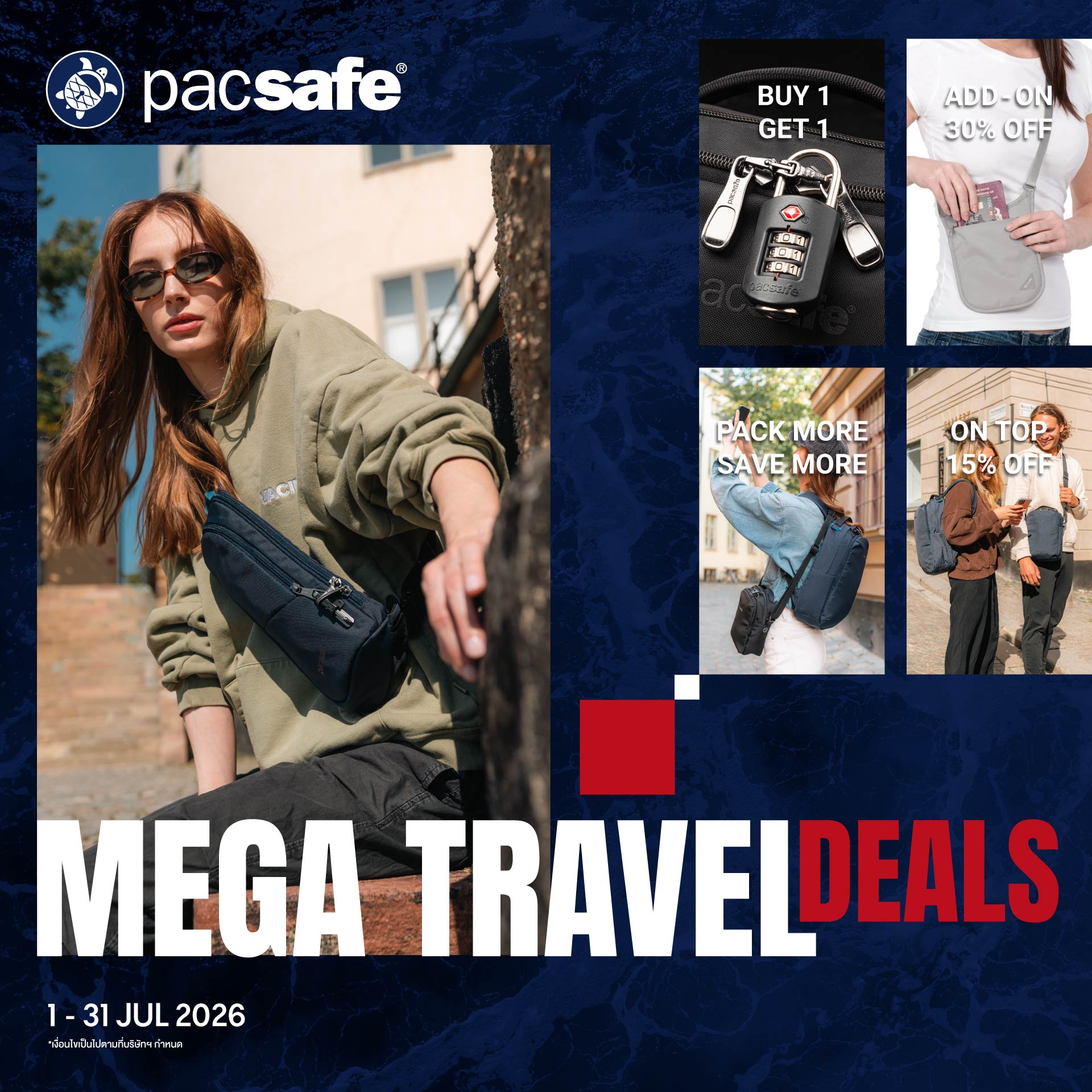 Pacsafe Facebook ad