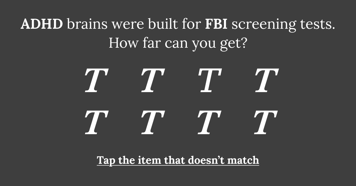 Brain Health Check Facebook ad