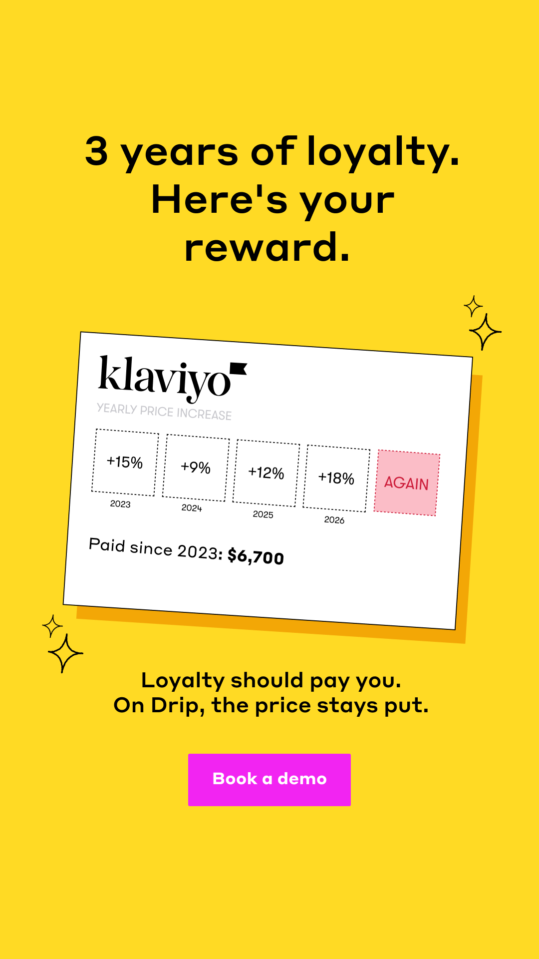 Drip Email Marketing for Ecommerce Facebook ad