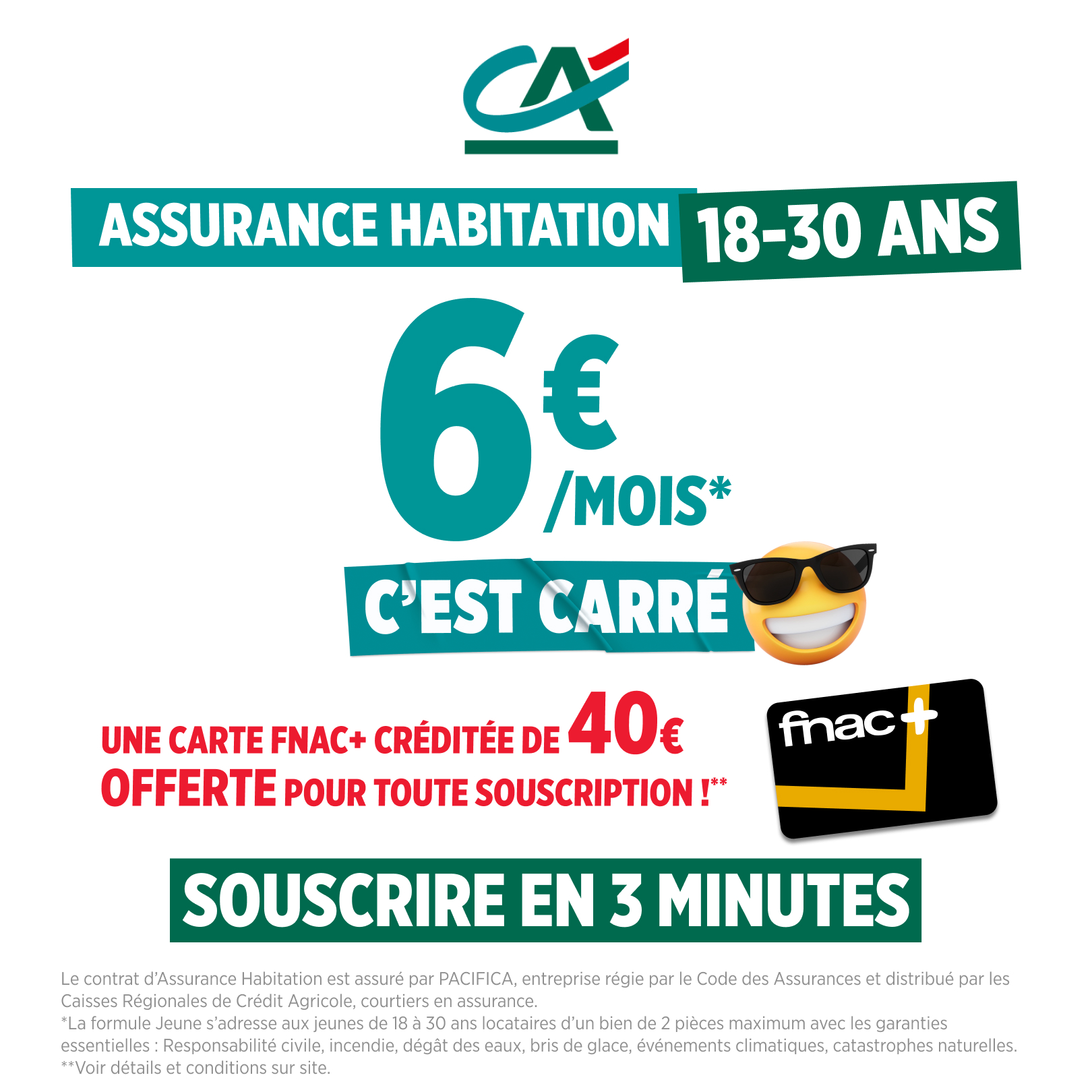 Crédit Agricole Facebook ad
