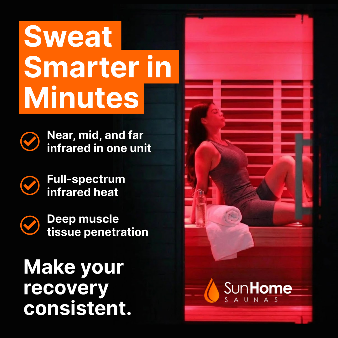 Sun Home Saunas Facebook ad