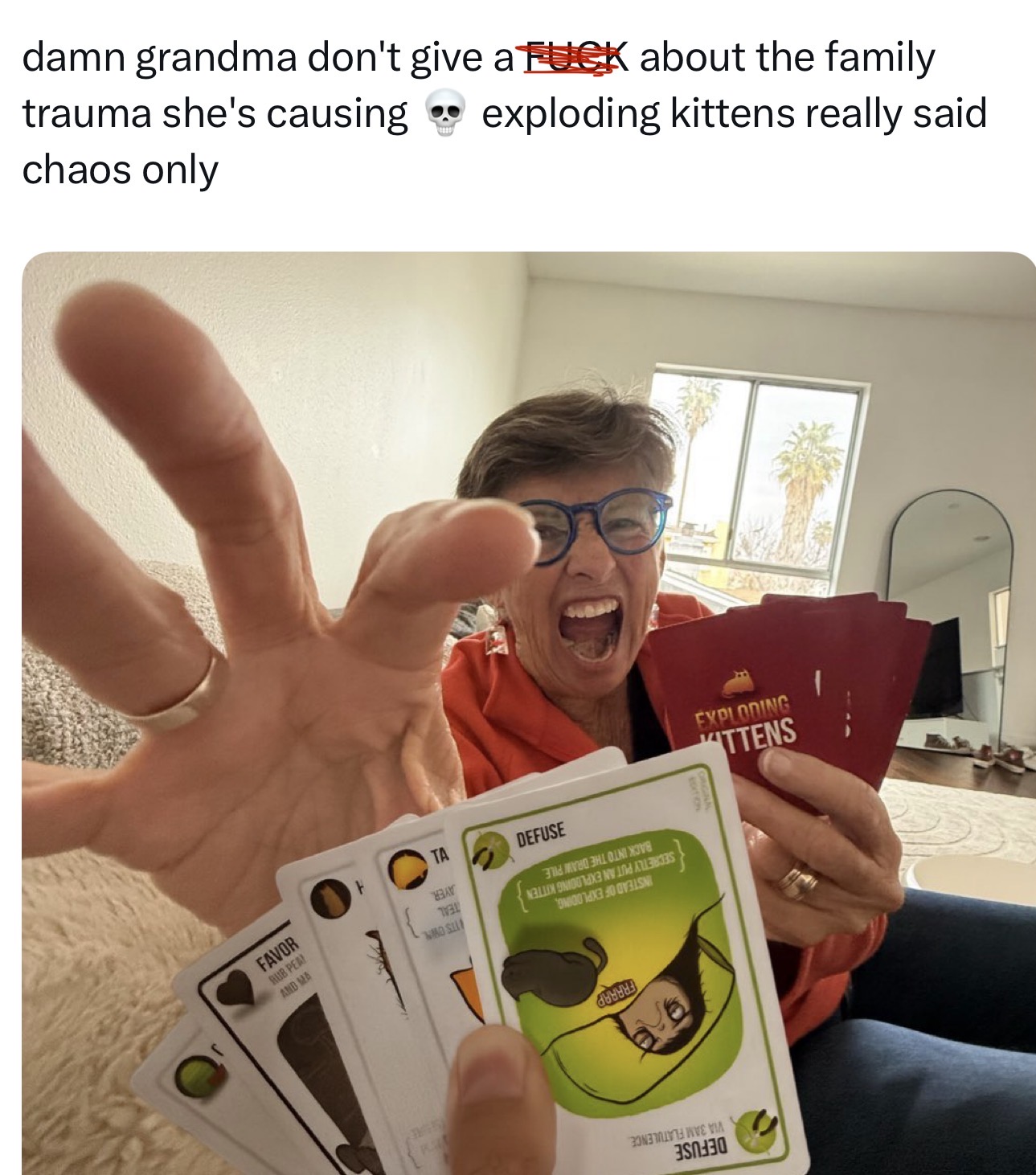 Exploding Kittens Facebook ad