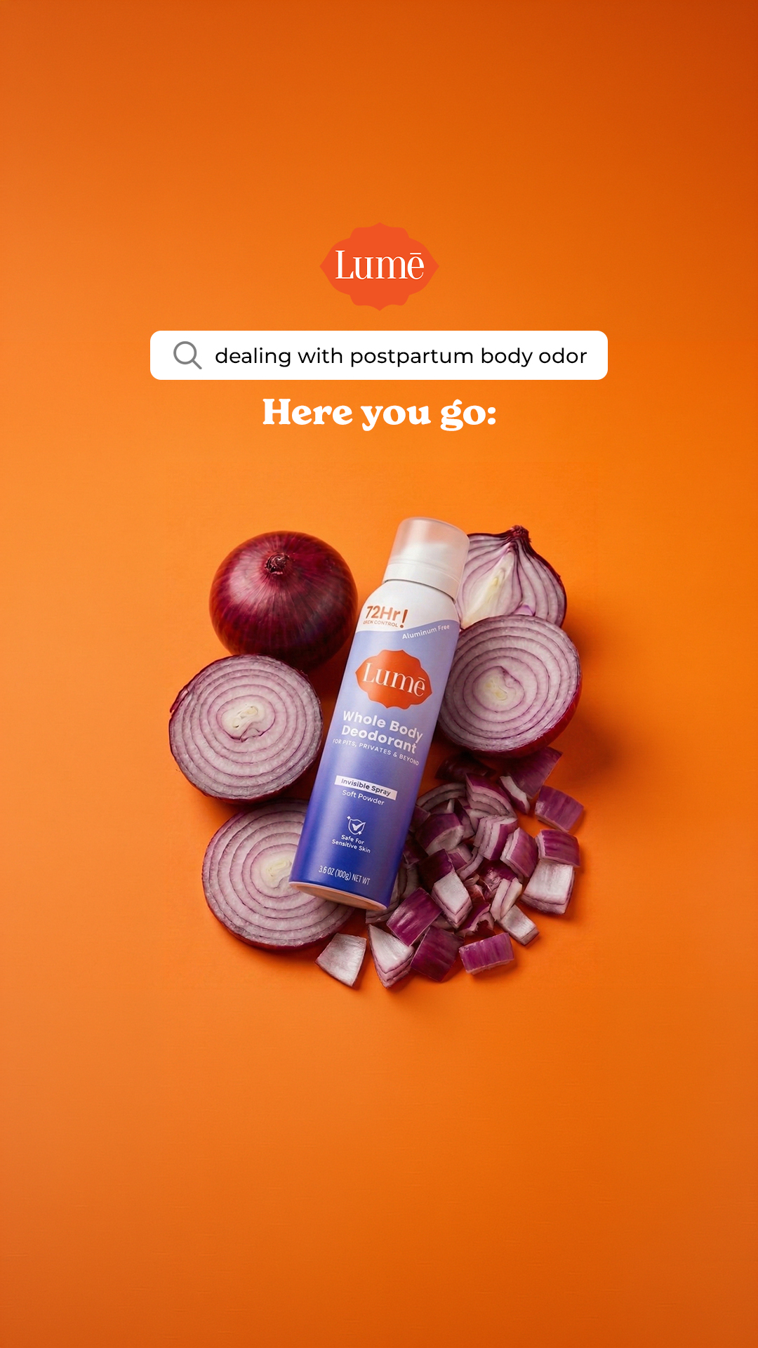 Lume Deodorant Facebook ad