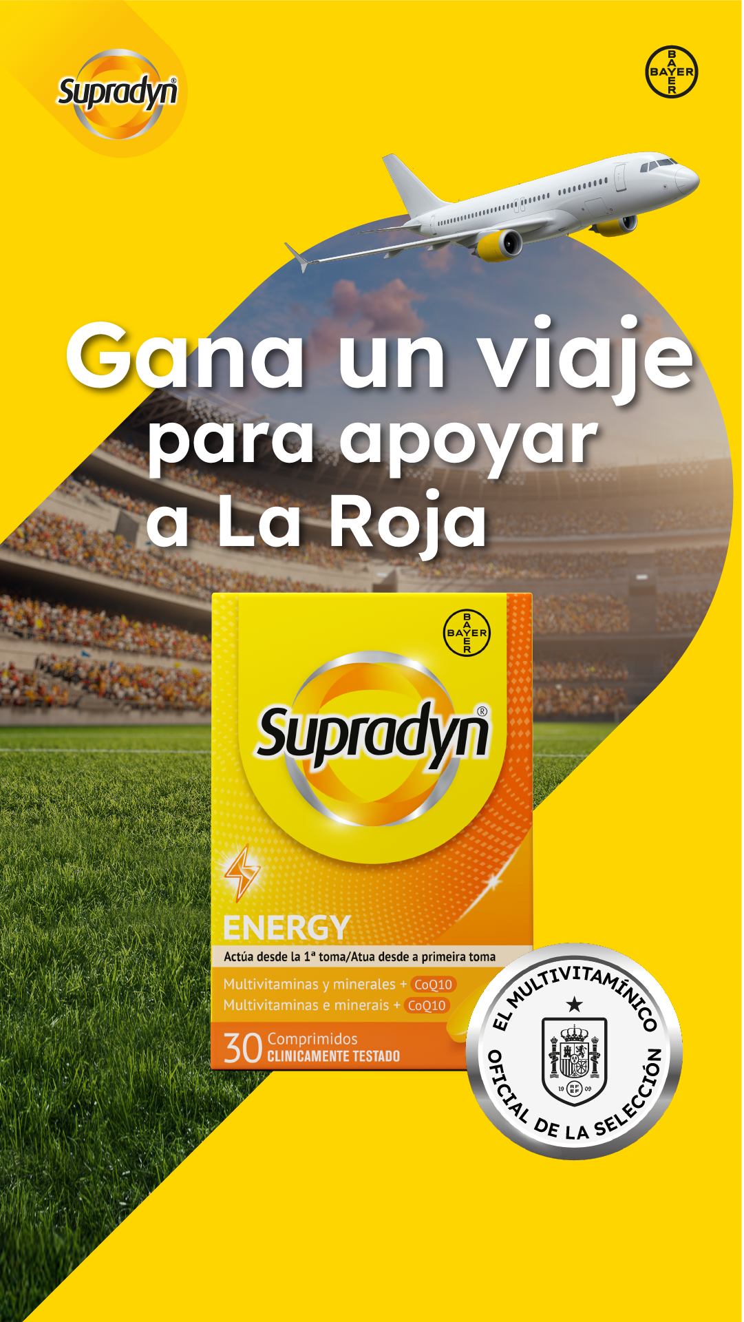 Supradyn España Facebook ad from May 4, 2026