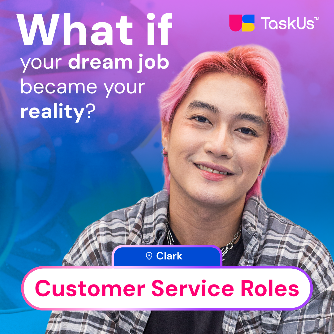 TaskUs Facebook ad