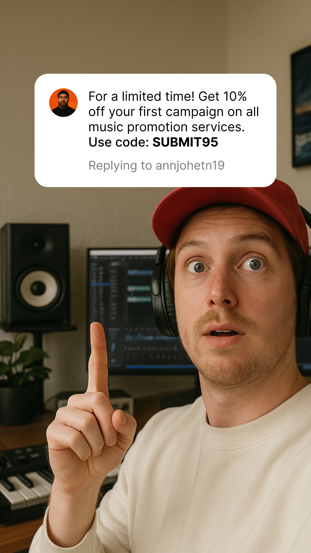 SoundCampaign - Music Promotion Platform Facebook ad