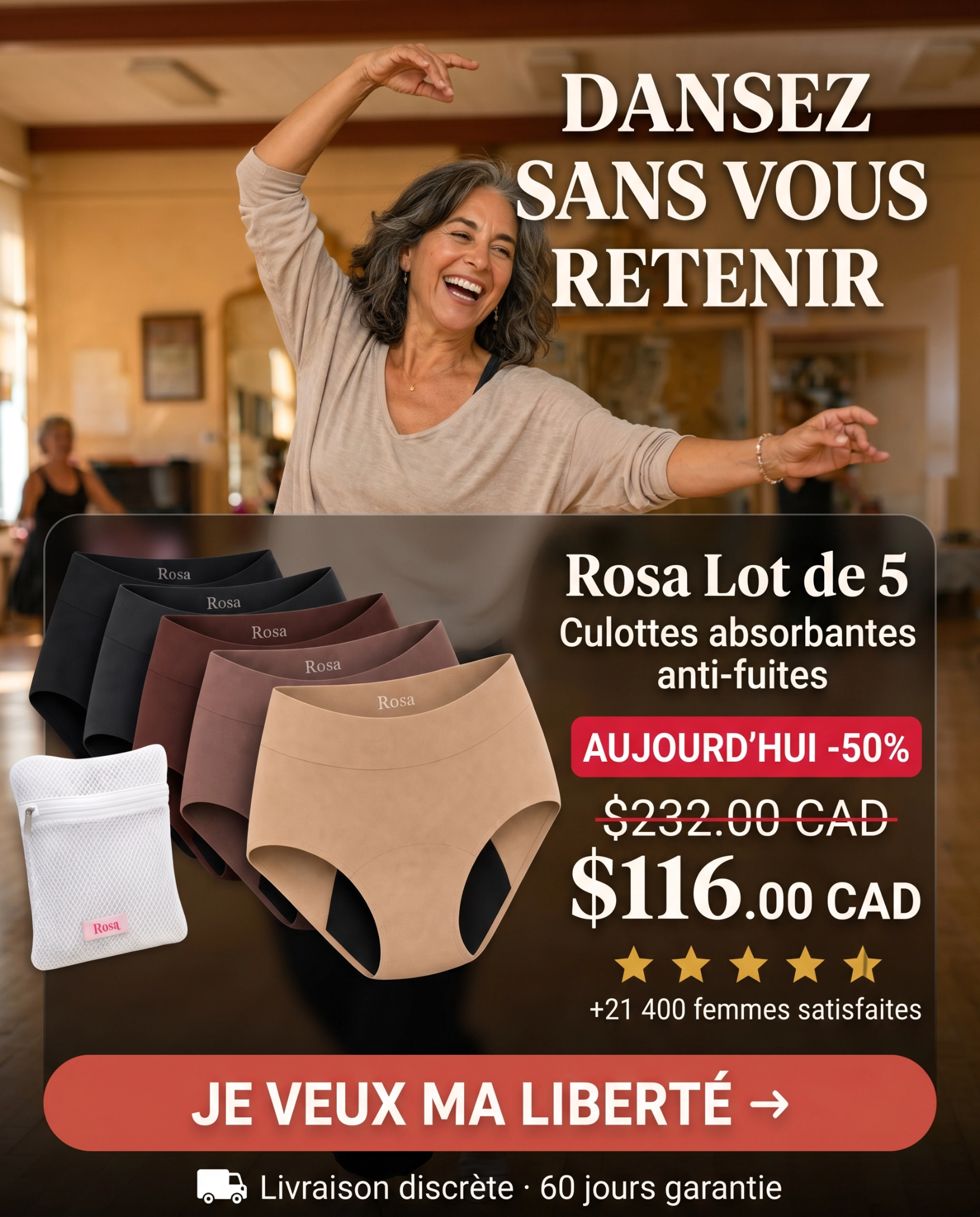 Rosa Facebook ad