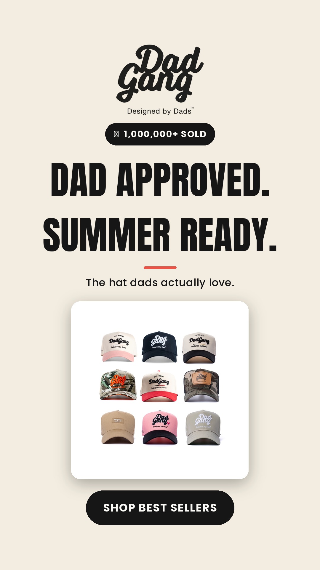 Dad Gang Co. Facebook ad