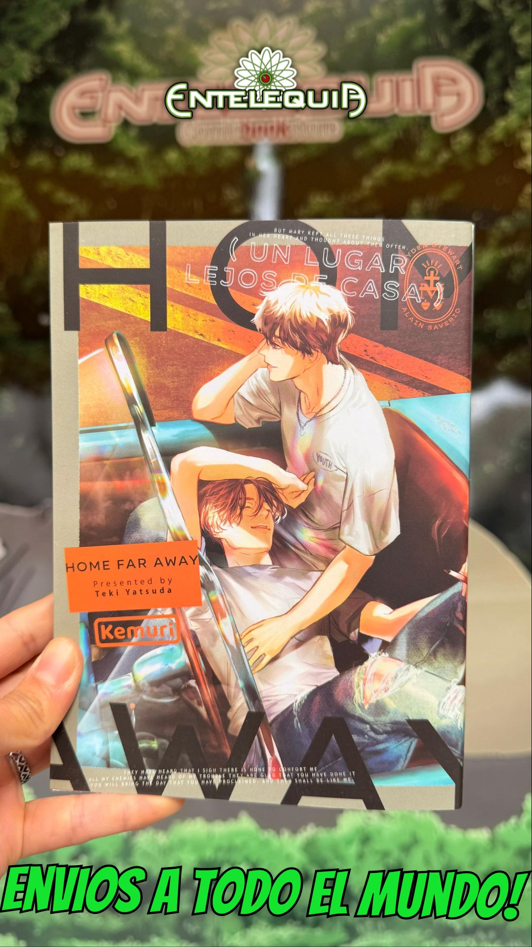 Entelequia Comicbookstore Facebook ad from Oct 8, 2025
