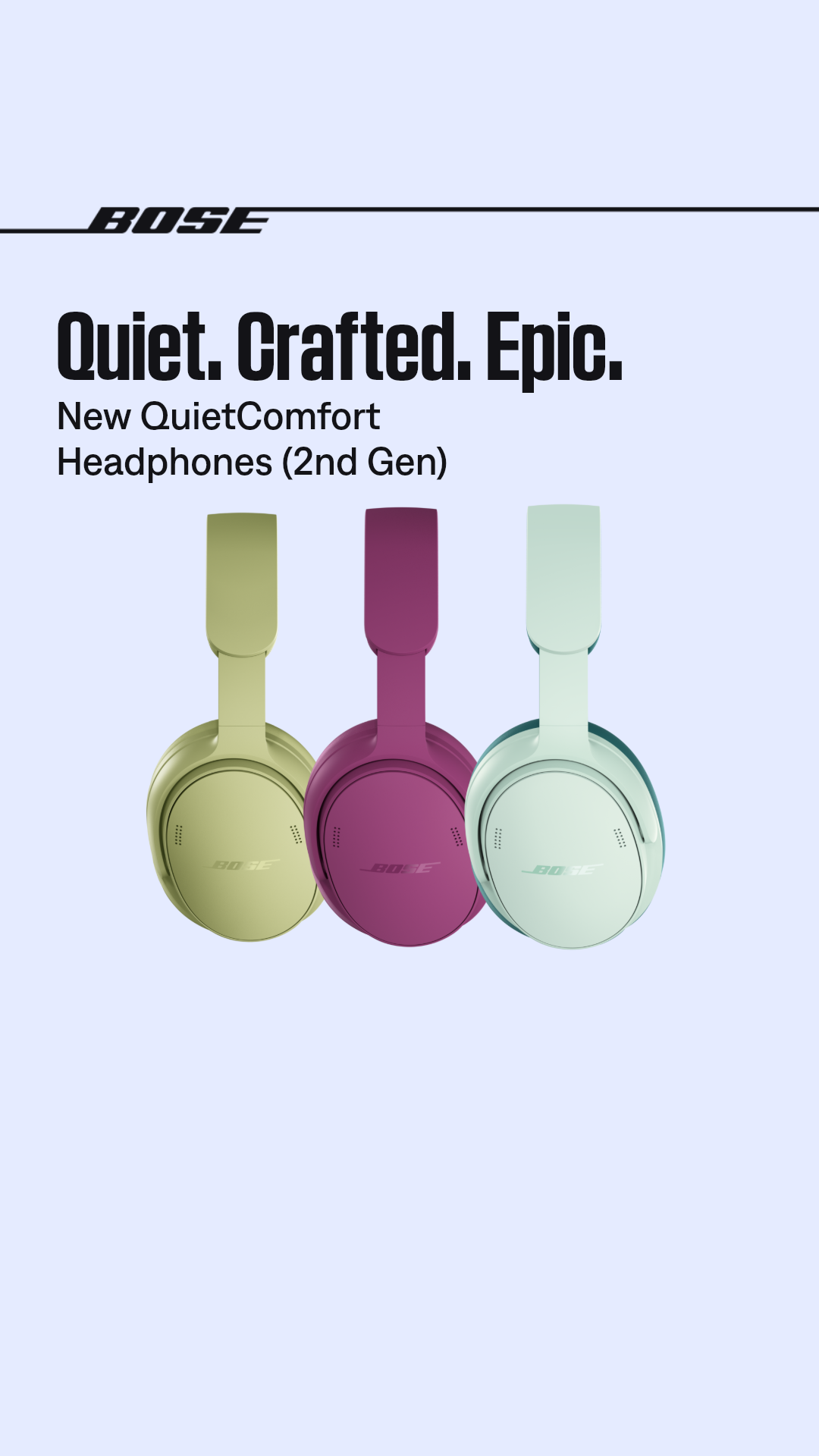 Bose Facebook ad