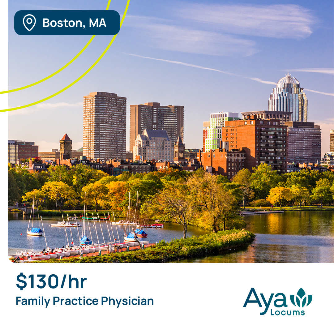 Aya Locums Facebook ad