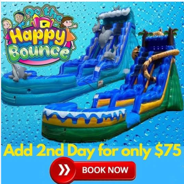 Do The Happy Bounce Facebook ad: Get 2nd Day for Only $75