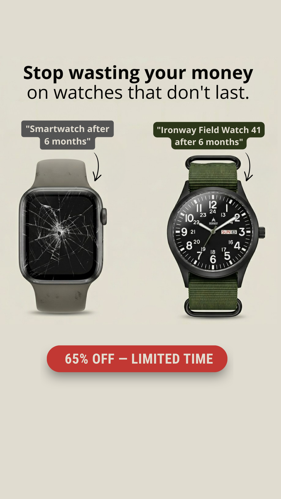 Ironway Facebook ad
