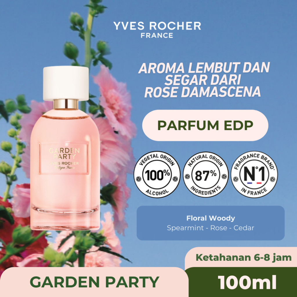 Yves Rocher Indonesia Facebook ad: Yves Rocher, No.1 Beauty Brand from France