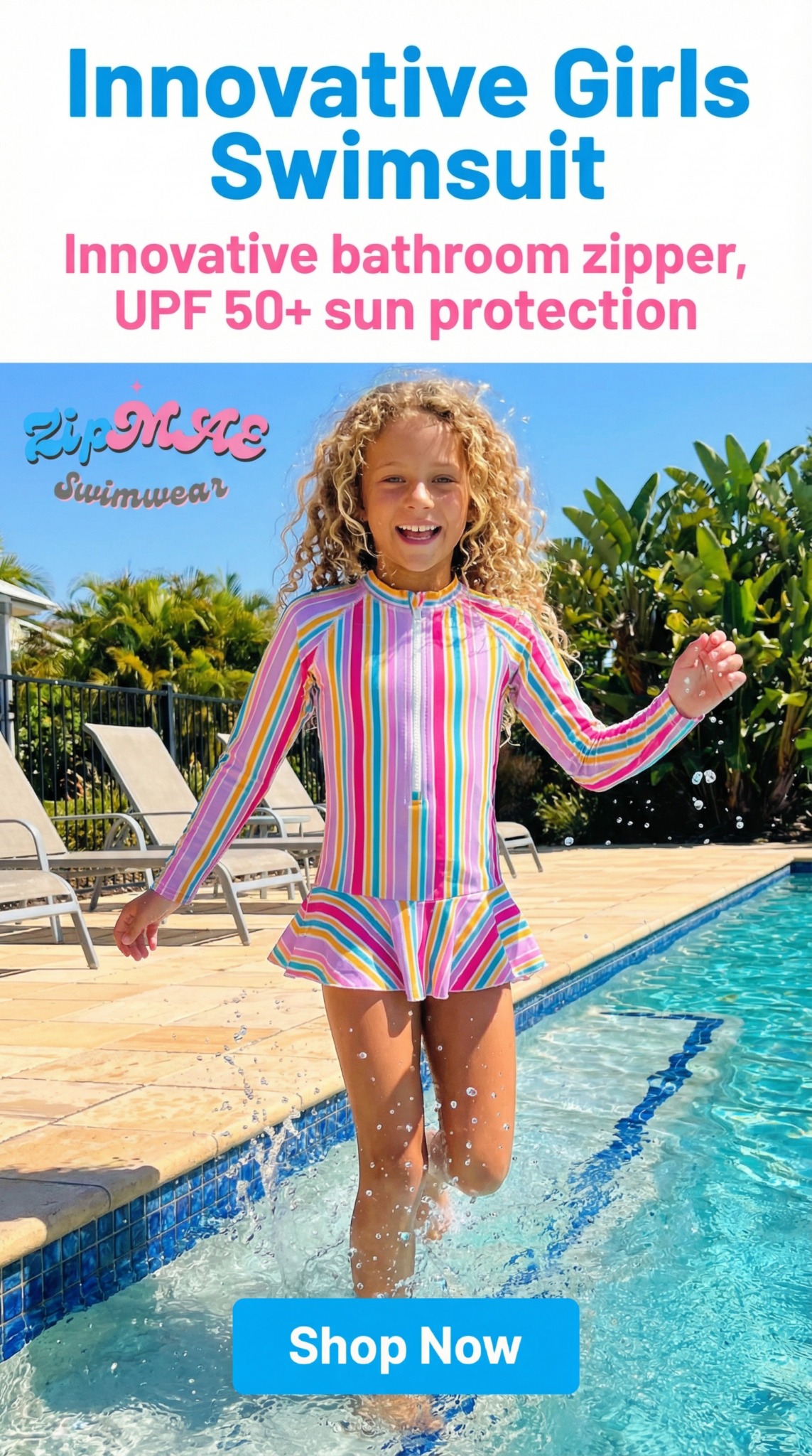 Zipmae Swimwear Facebook ad