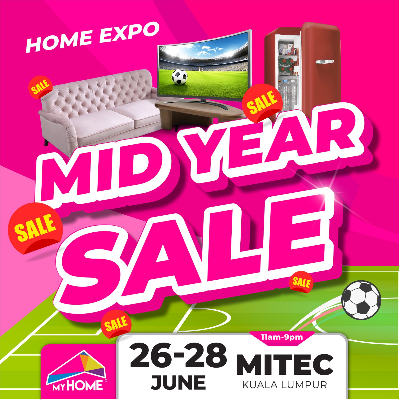 My Home Exhibition Facebook ad: A Furniture Exhibition That Rewards You With ๐ฅ๐๐๐โฆ