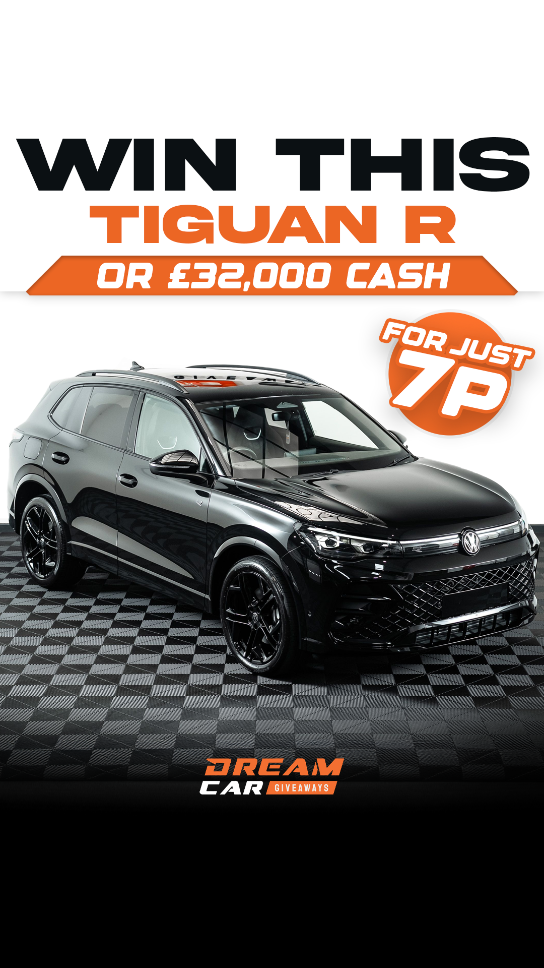 Dream Car Giveaways Facebook ad