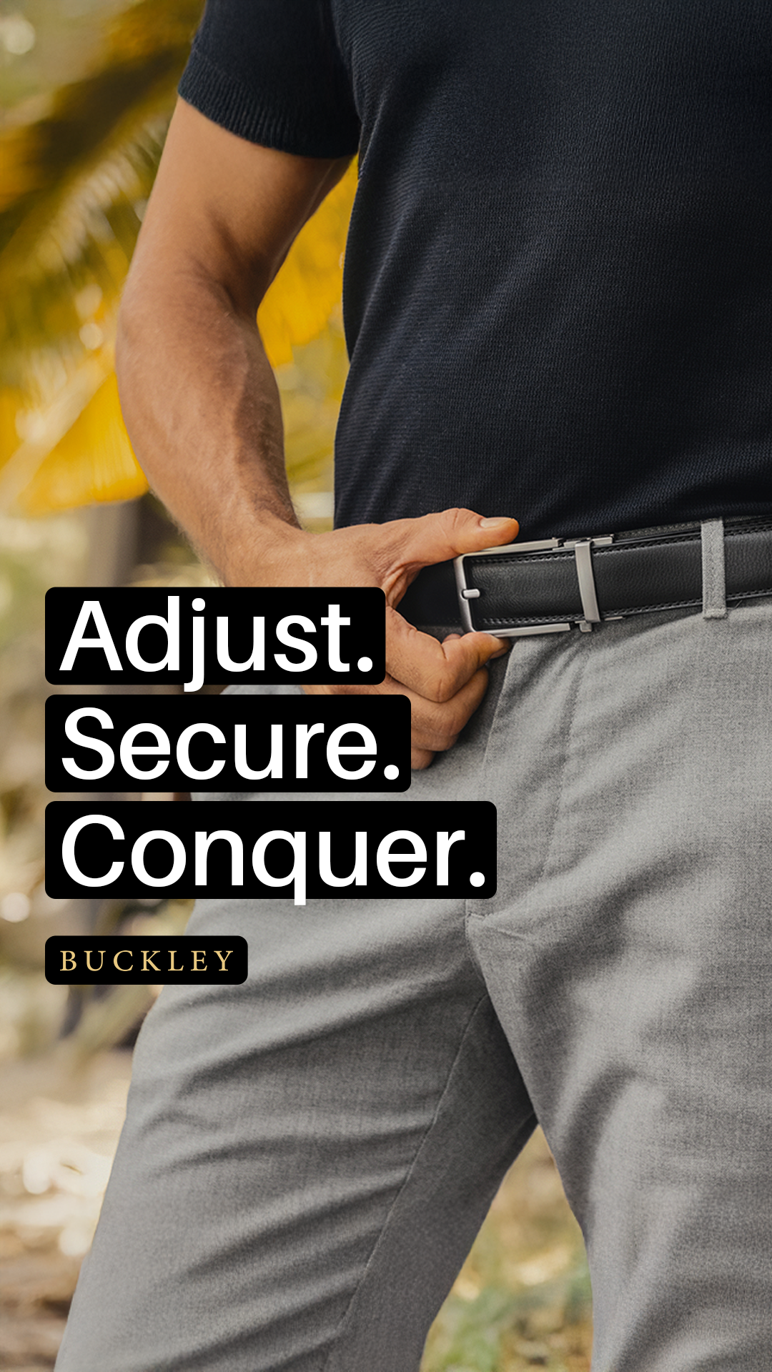 Buckley Belts Facebook ad