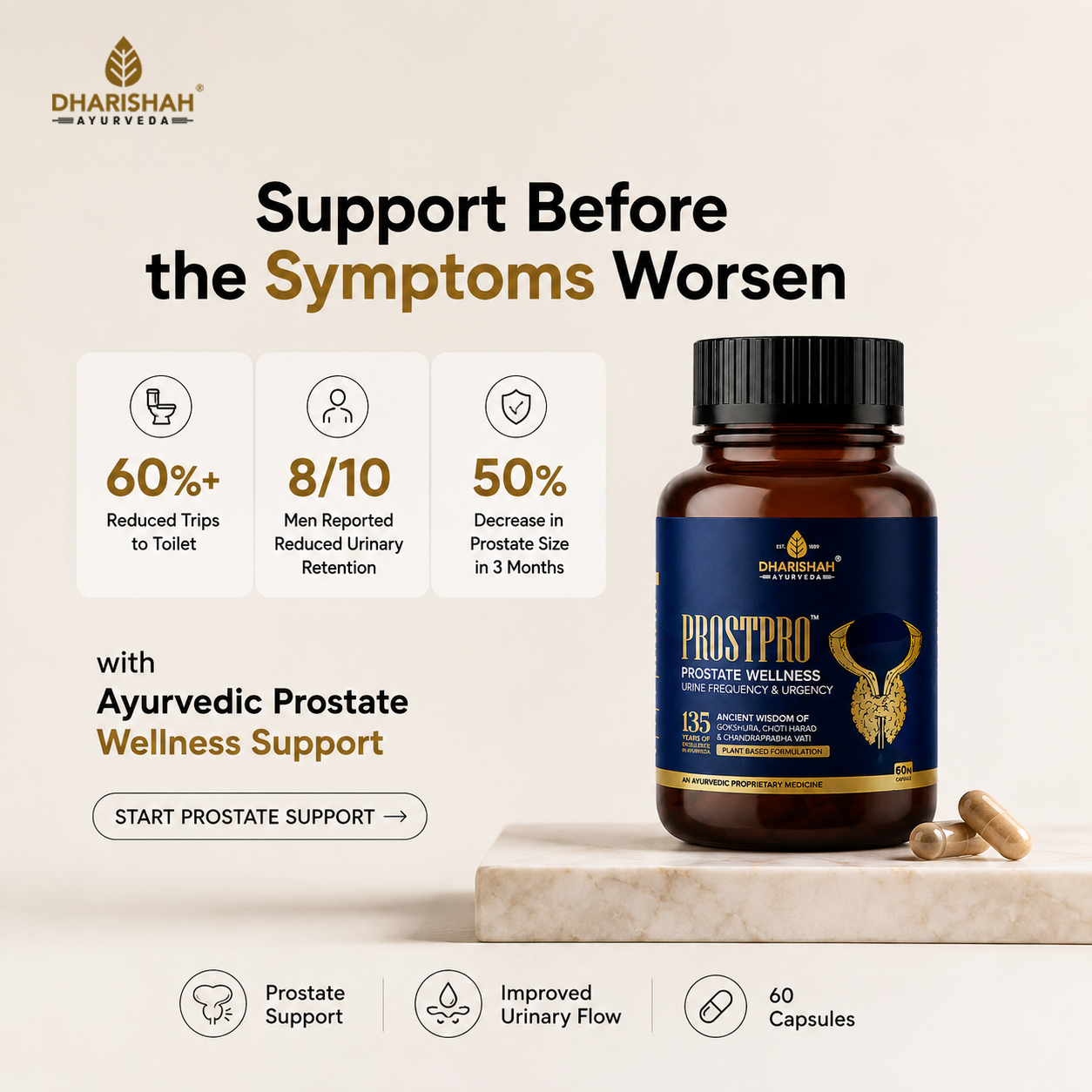 Dharishah Ayurveda Facebook ad