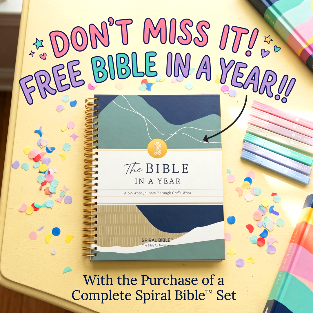 Spiral Bible Facebook ad