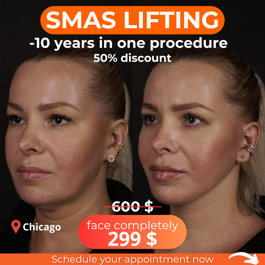 Visual Nes 71 Facebook ad: SMAS Facial Lifting, Now 50% OFF!
