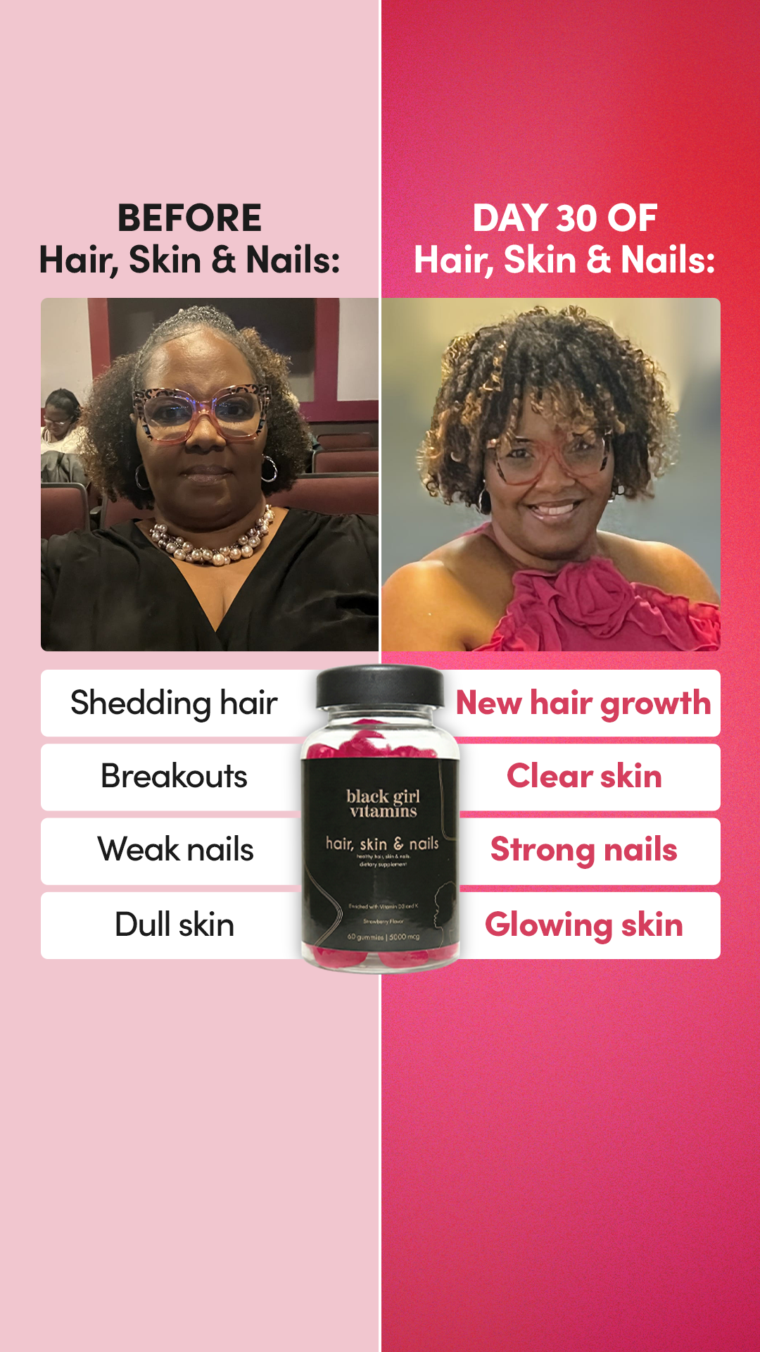 Black Girl Vitamins Facebook ad