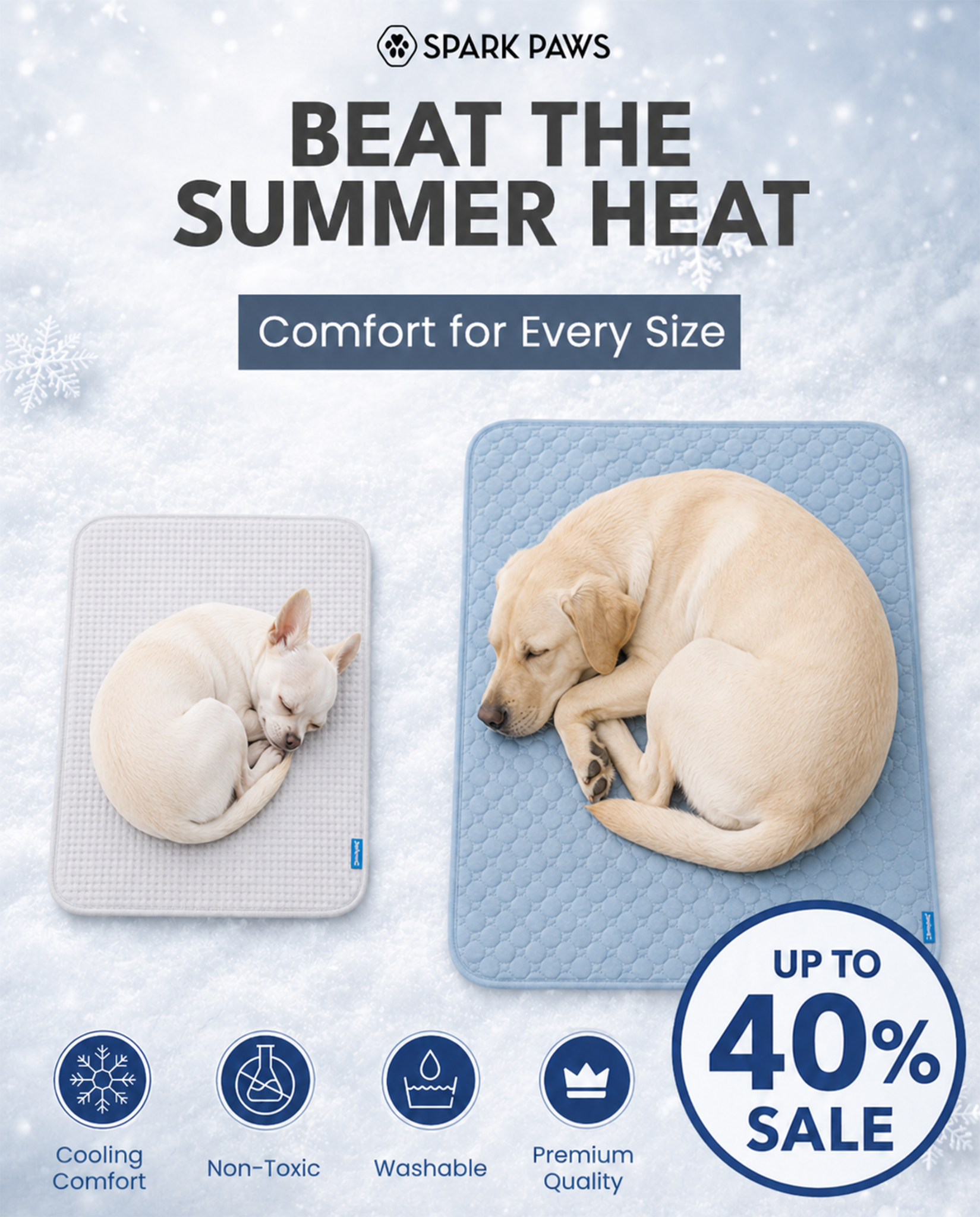 Spark Paws Facebook ad