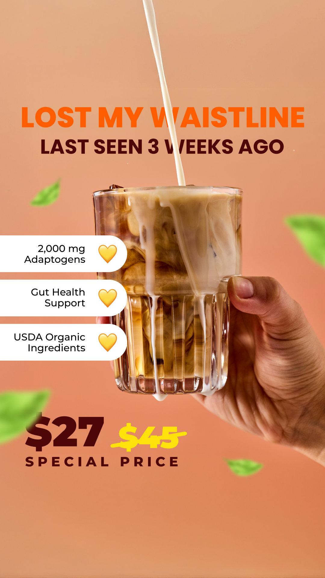 RYZE Superfoods Facebook ad
