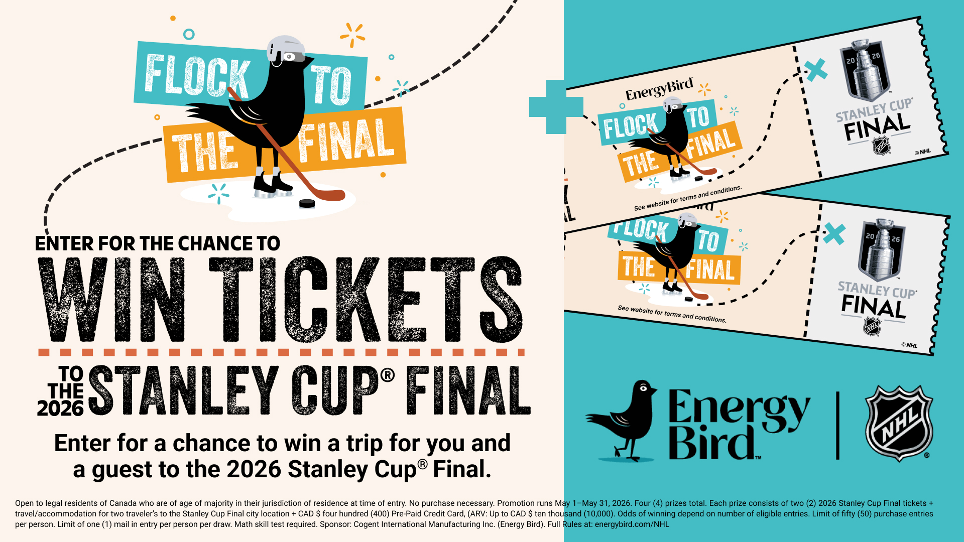 Energy Bird Facebook ad