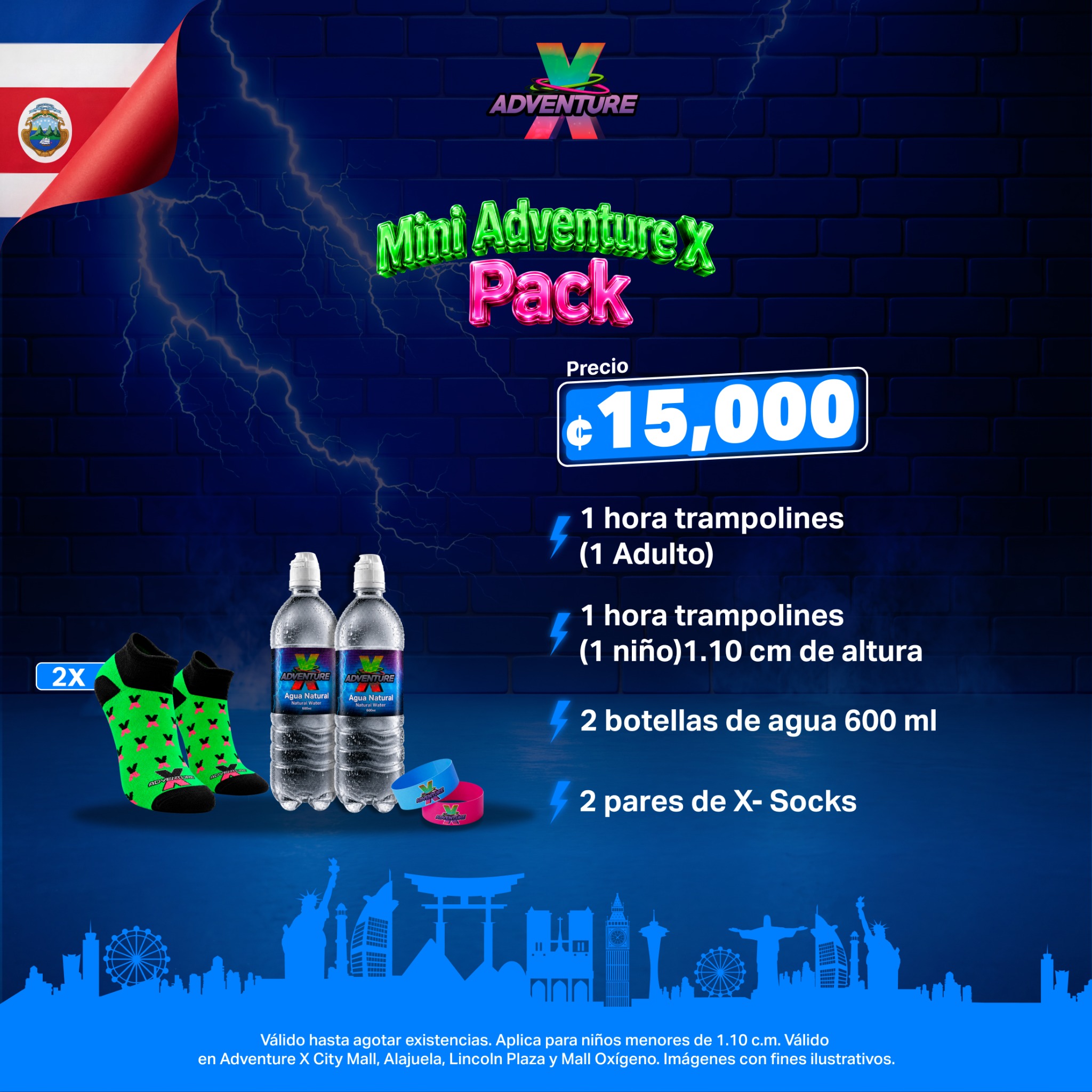Adventure X Costa Rica Facebook ad