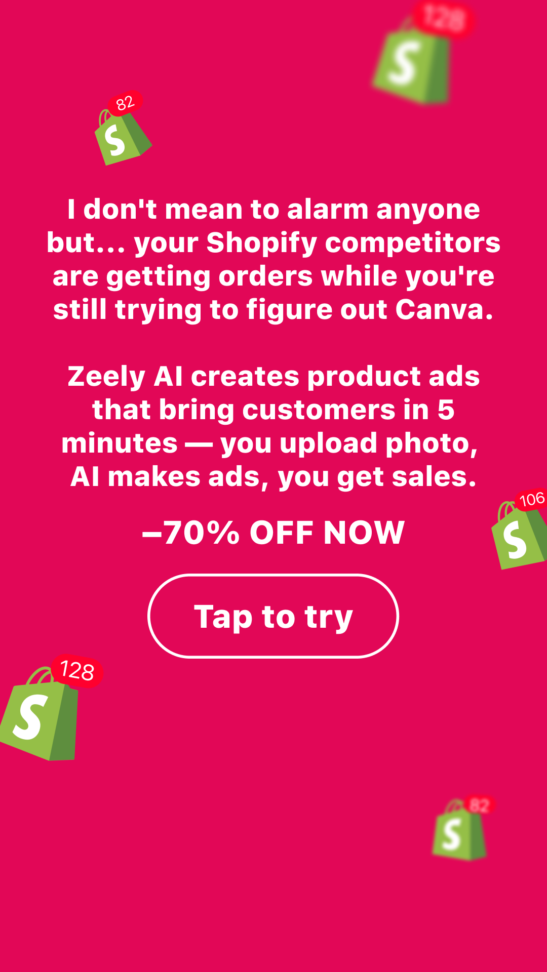 Zeely: AI Ads Maker Facebook ad