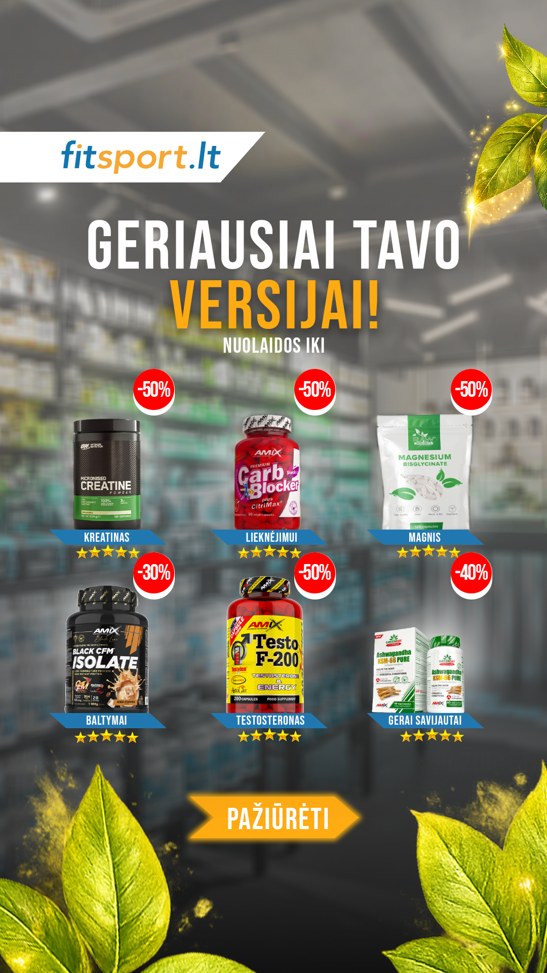 fitsport.lt Facebook ad