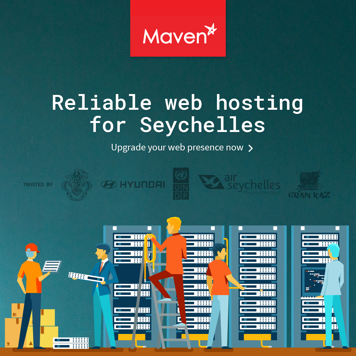 Seyhost by Maven Facebook ad