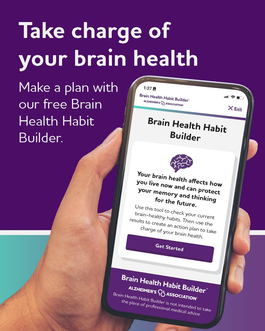 Alzheimer's Association Facebook ad
