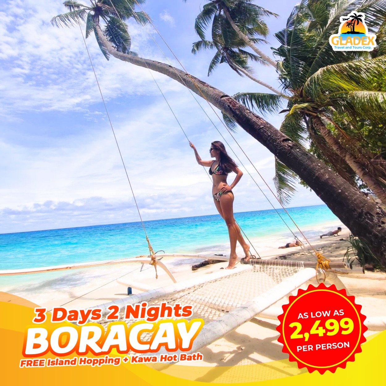 Gladex Travel & Tours Facebook ad