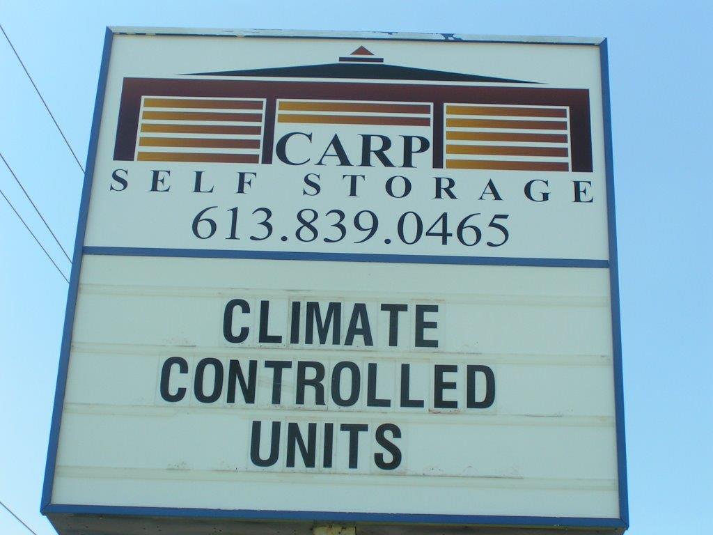 Carp Self Storage Facebook ad: Carp Self Storage is a full service storage…