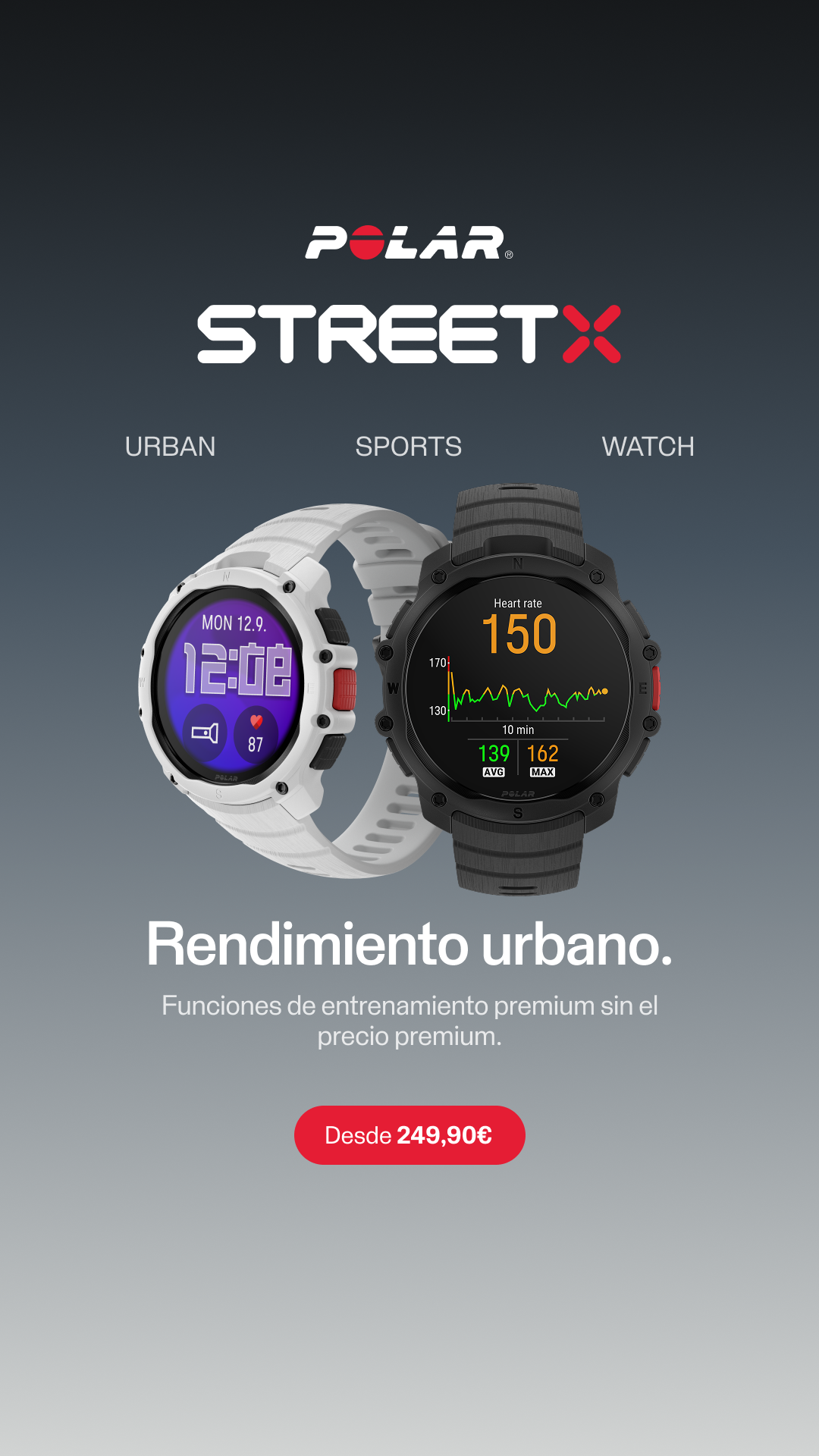 Polar Facebook ad
