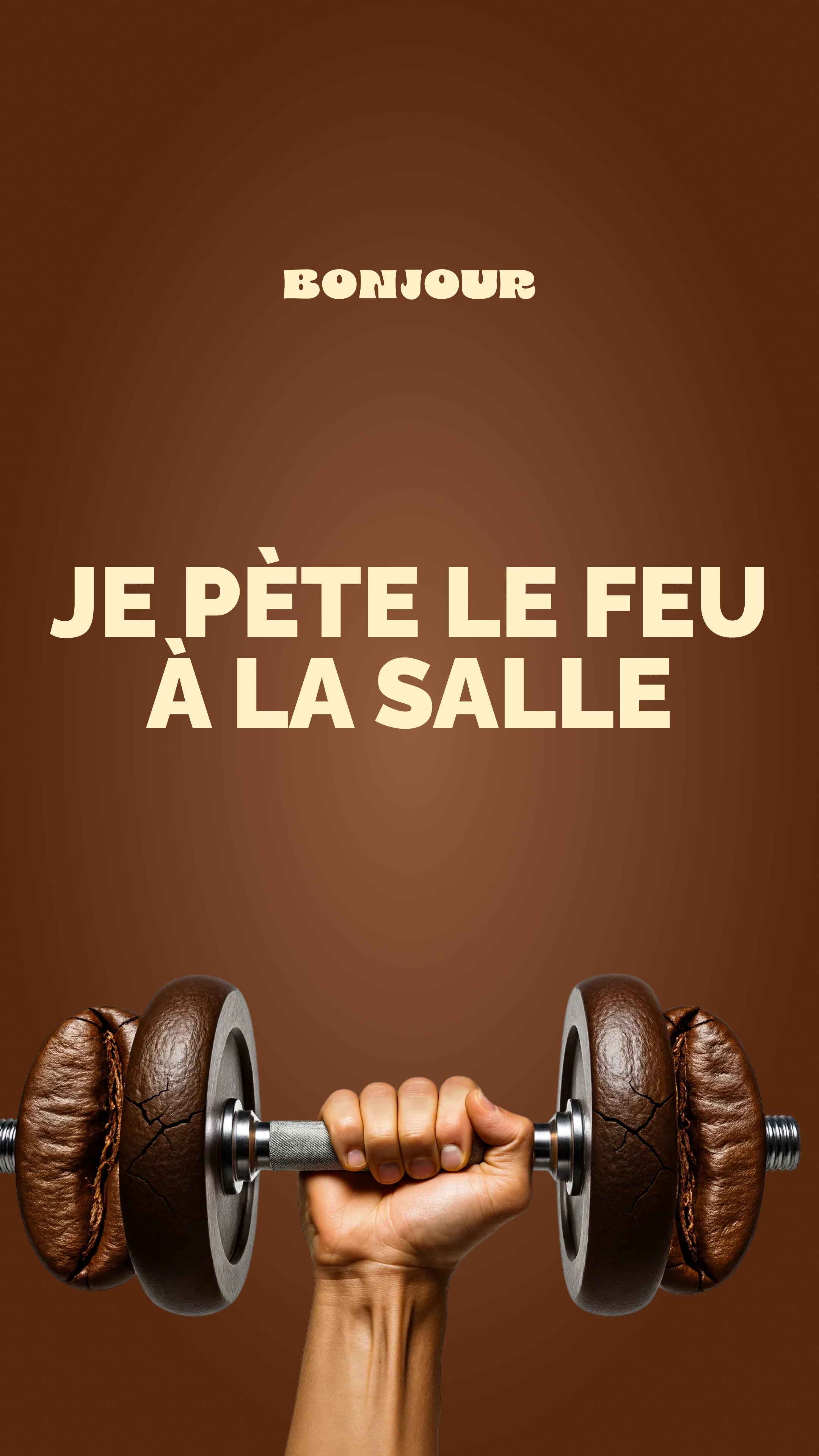 Bonjour Facebook ad
