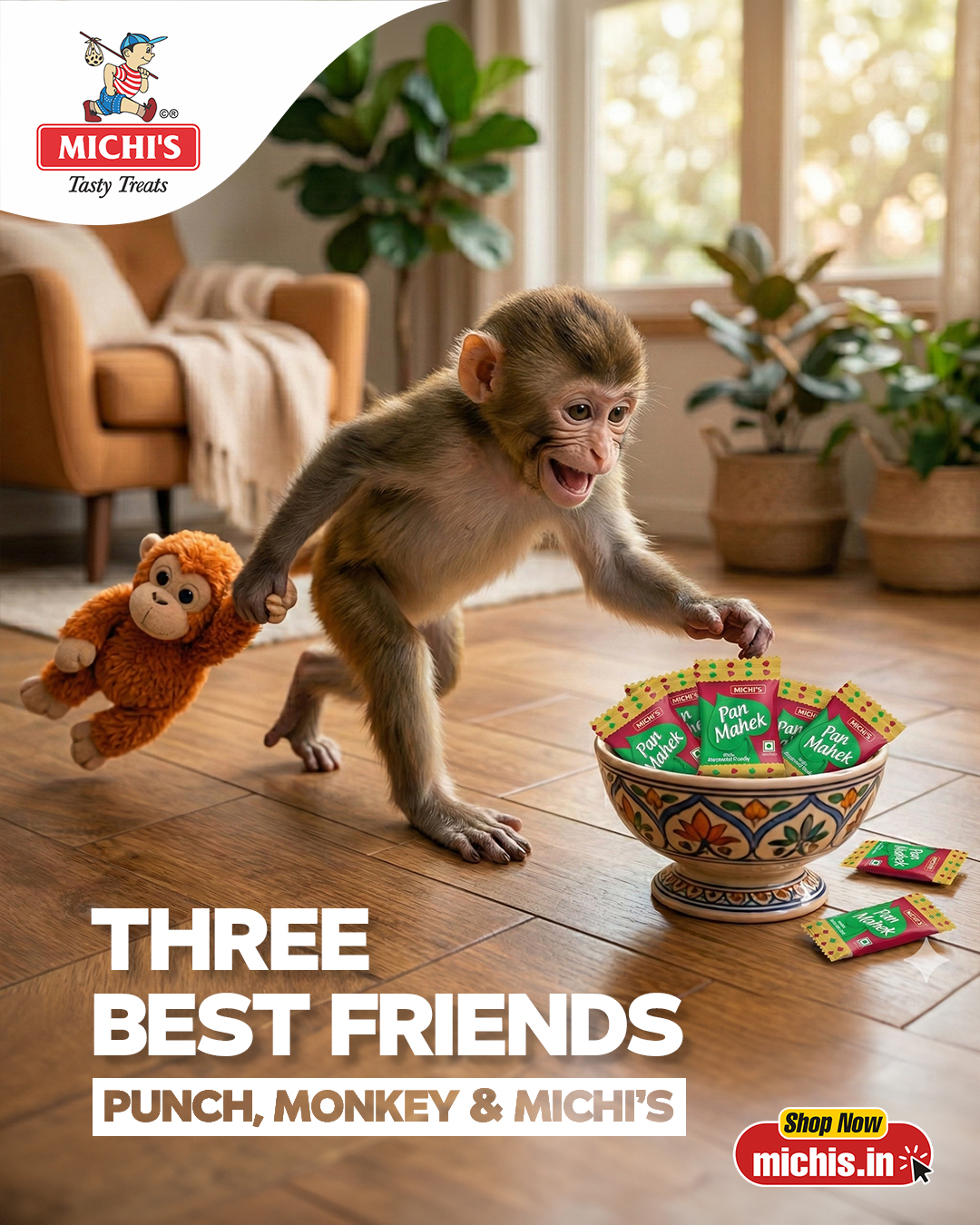 Michi's Facebook ad