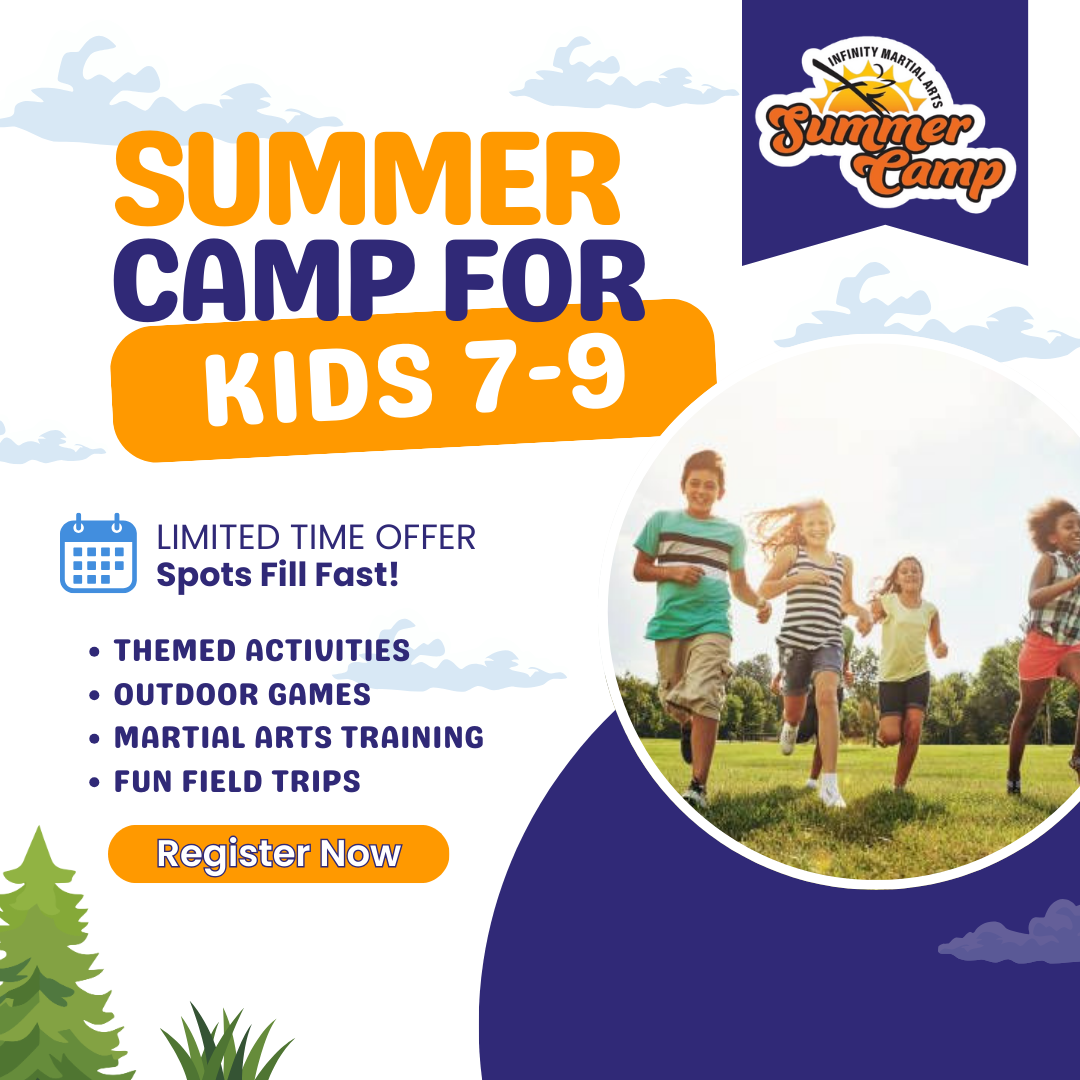Summer Camp - Infinity Martial Arts Facebook ad from Feb 28, 2026