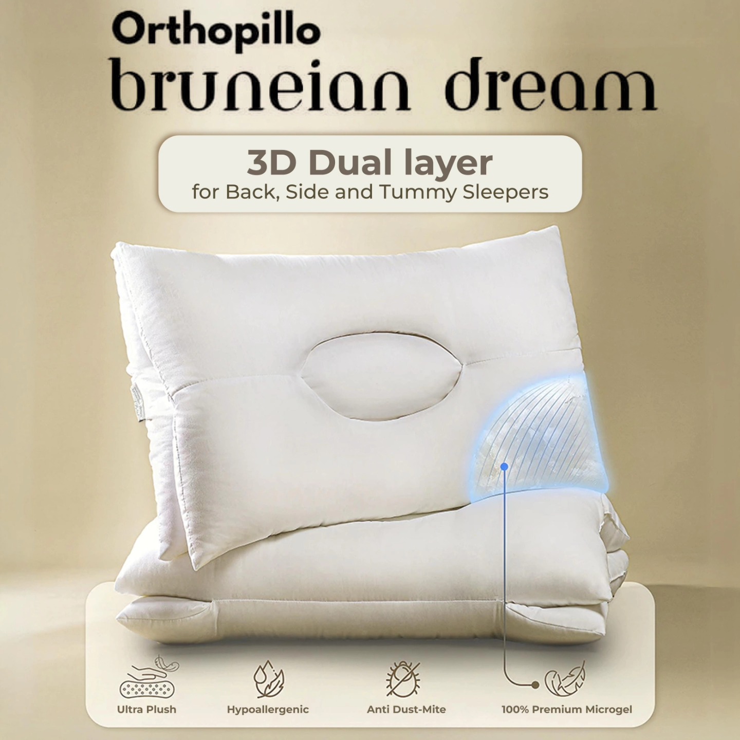 Playnlearn_bn Facebook ad: BRUNEIAN DREAM ORTHOPILLO $39.90