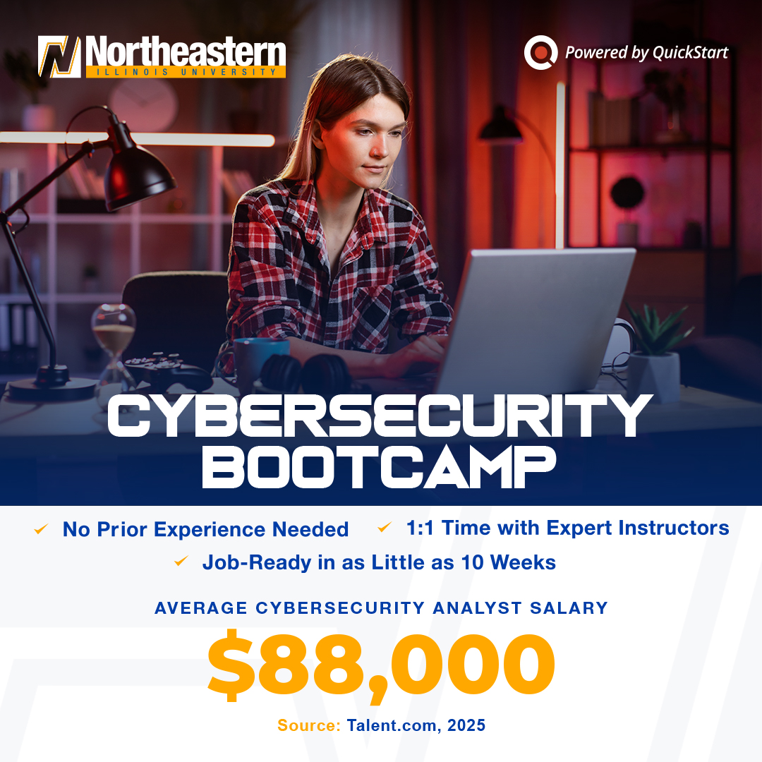 Northeastern Illinois University Bootcamps Facebook ad