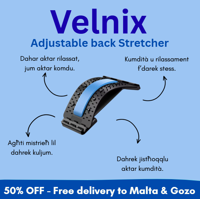 Velnix Malta Facebook ad: 50 OFF - Sale Ends Tonight