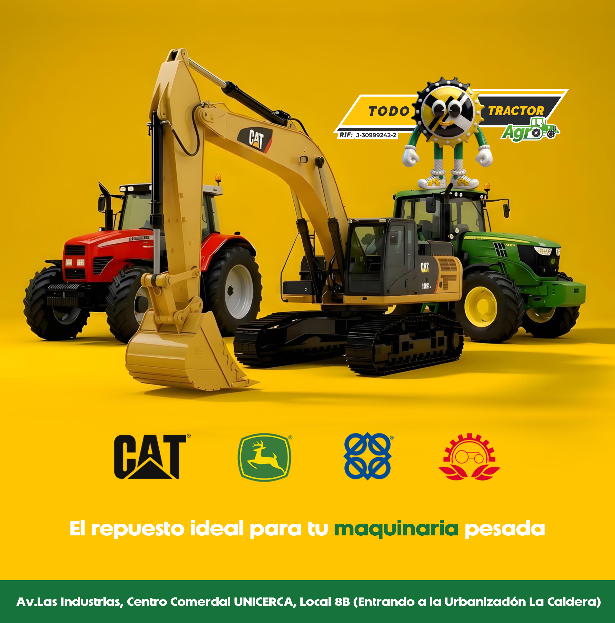 Todo Tractor Agro. Facebook ad: ¡Próximamente @todotractor en Barquisimeto!