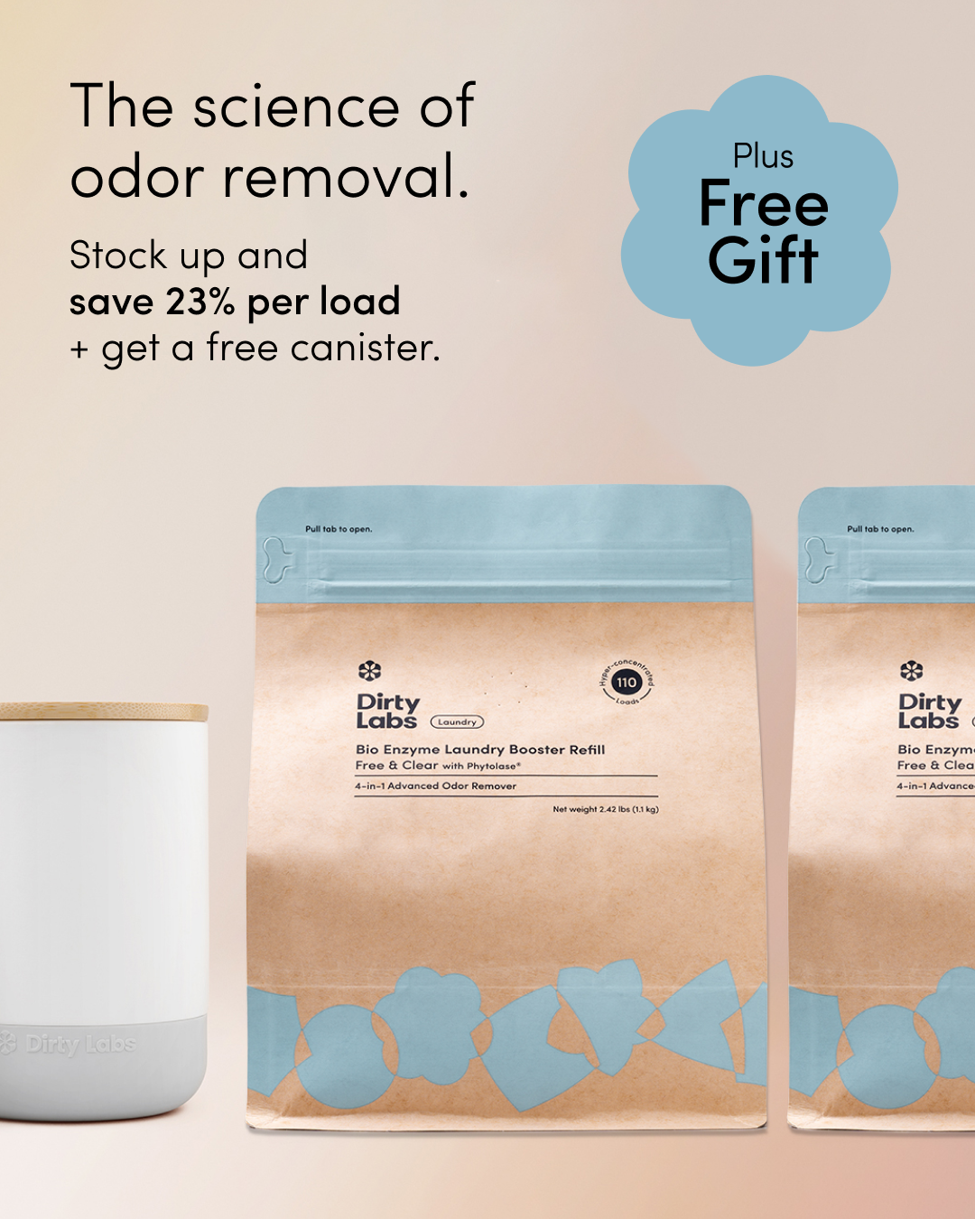Dirty Labs Facebook ad