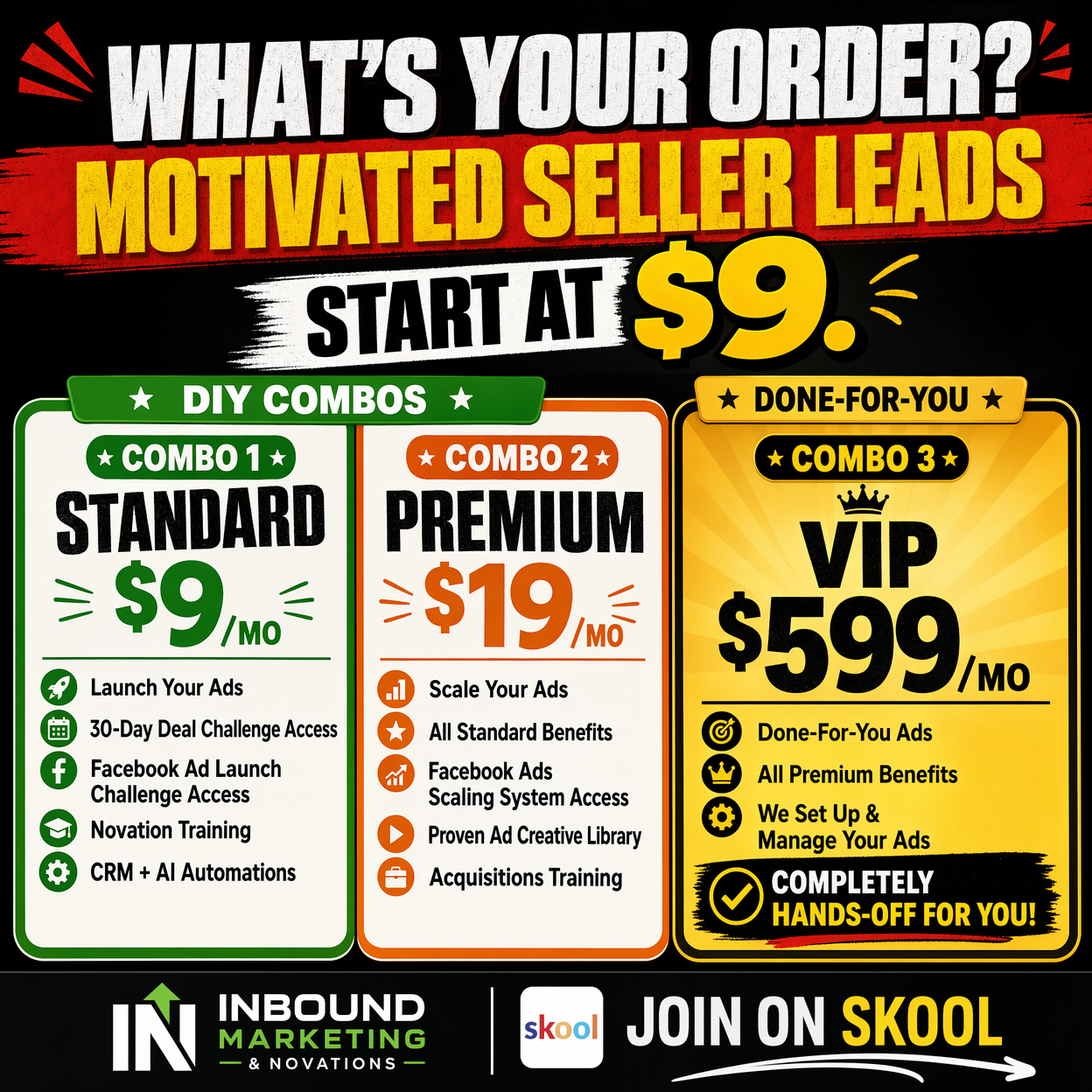 Inbound Marketing & Novations Facebook ad