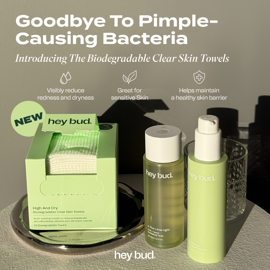 Hey Bud Skincare Facebook ad